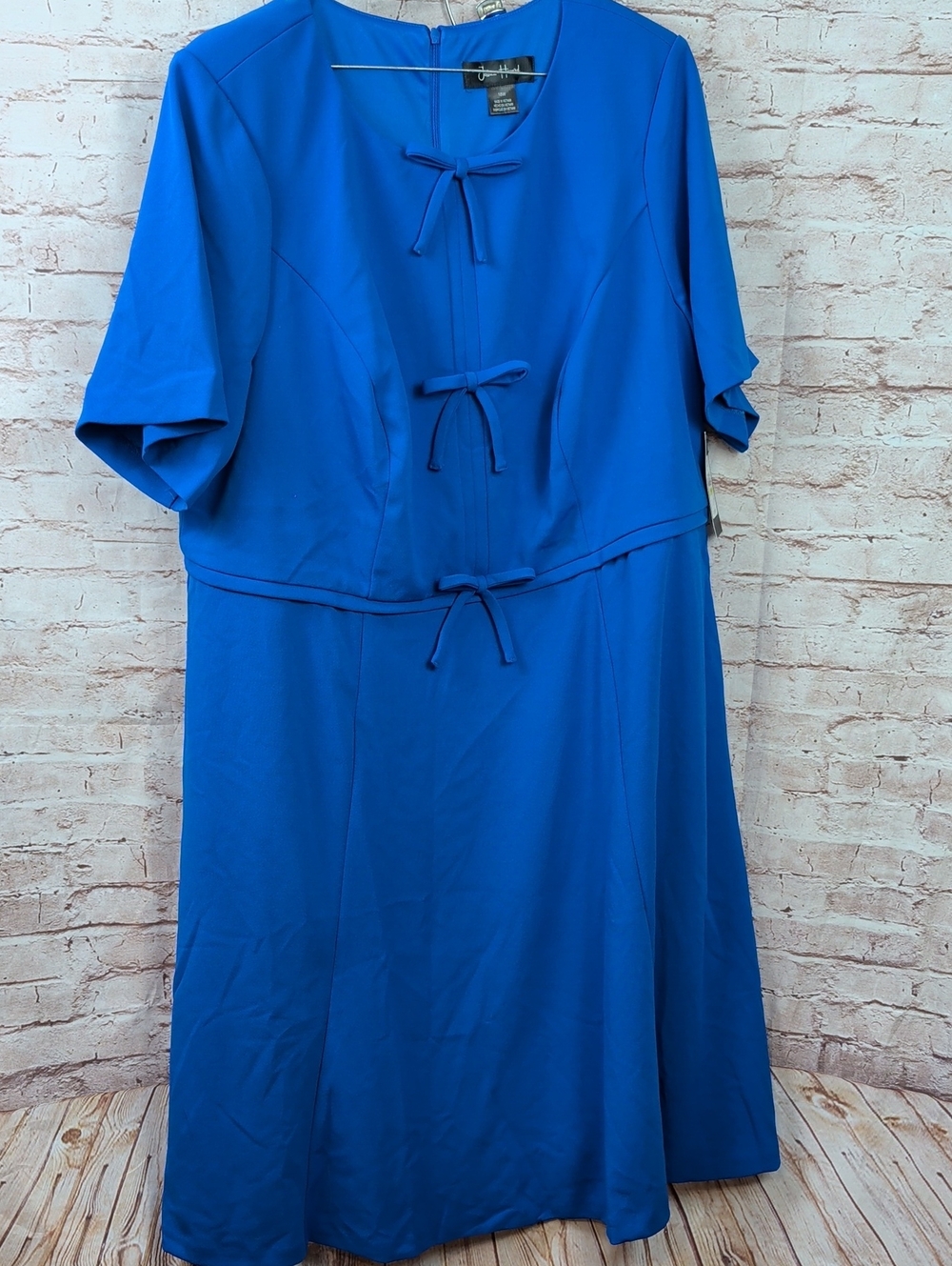 Jessica Howard Blue Dress 18W New Nwt
